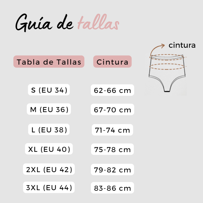 Braga Reductora Tiro Alto Compresión 4 SELENA