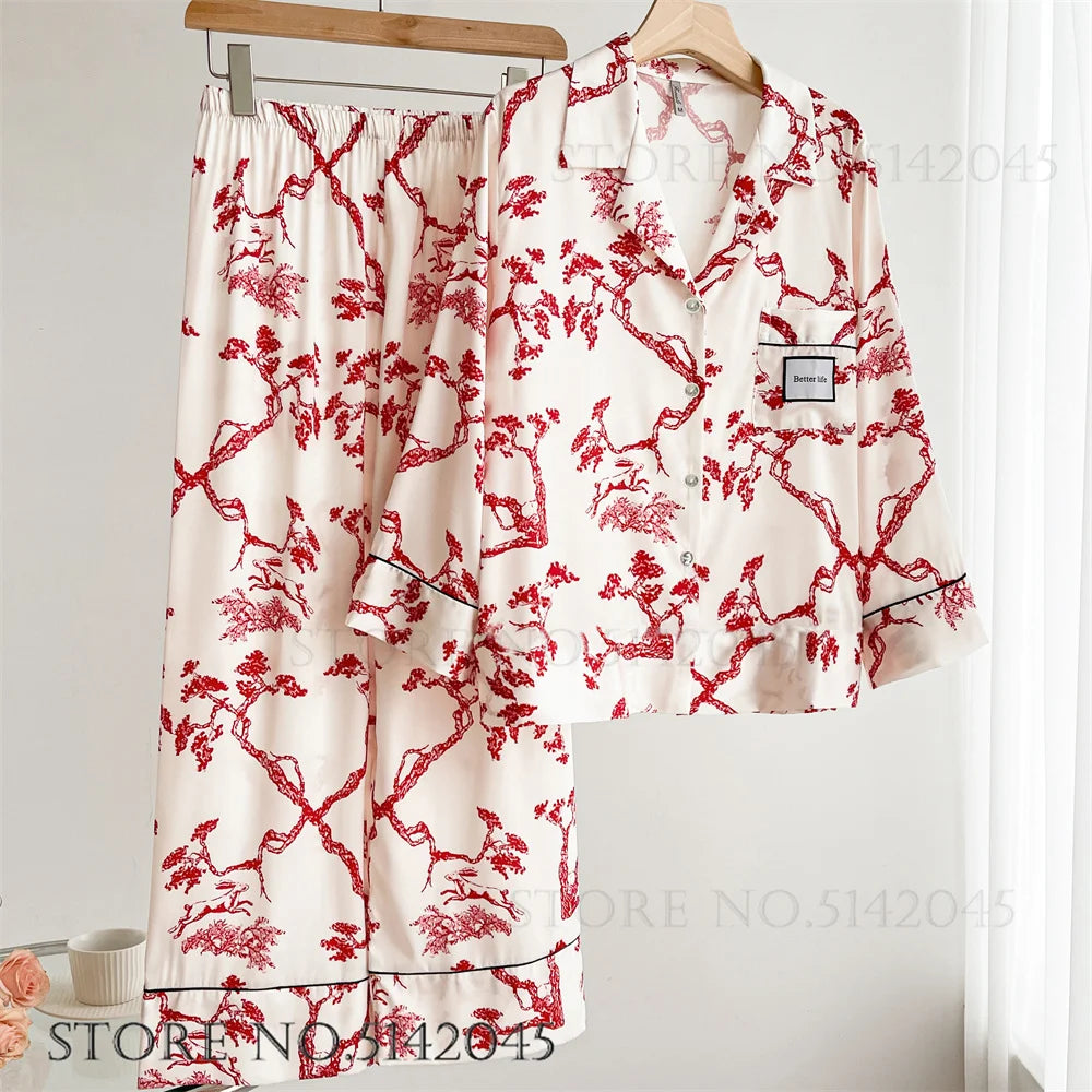 Pijama Prints florales